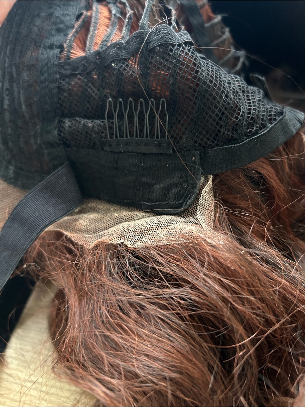 Wavy Women's Wig in Rich Auburn - Voluminous Style - Picture 4 of 8